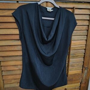 White Stag Black Patterned Women's Top